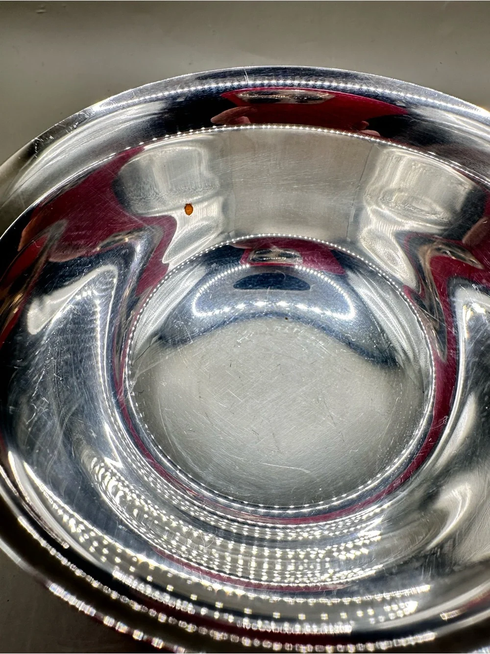 Vintage Paul Revere Reproduction Silverplate Footed Bowl 4
